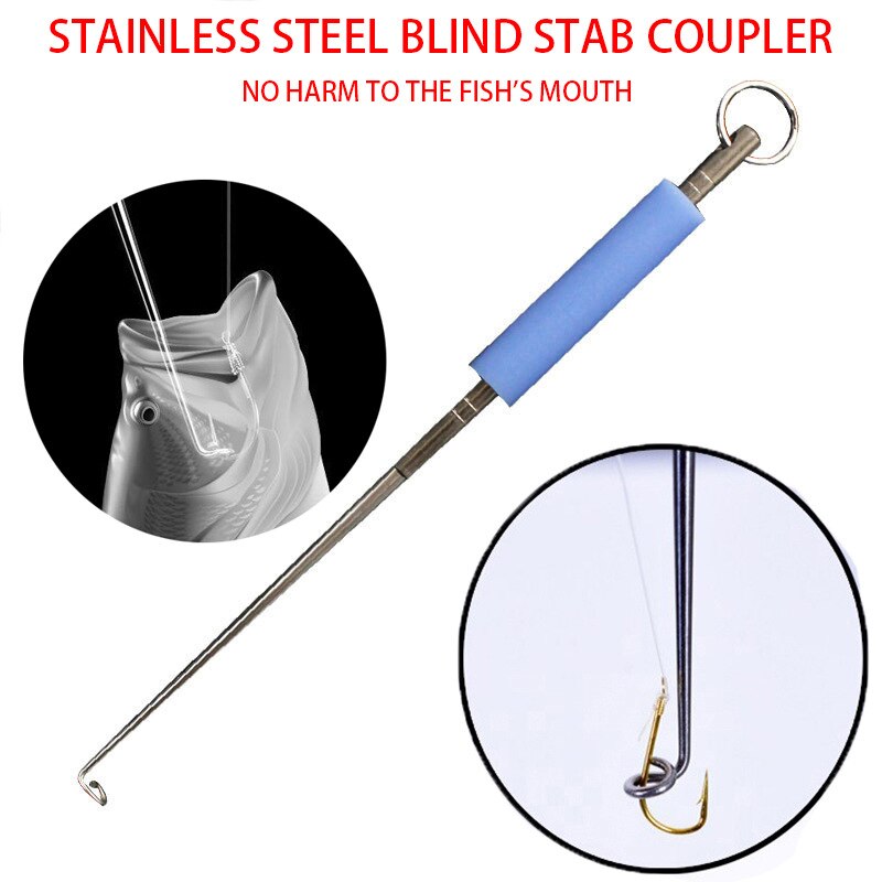 Fishing Equipment Australia - Fishing Hook Remover 2/6/8Pcs Stainless Steel