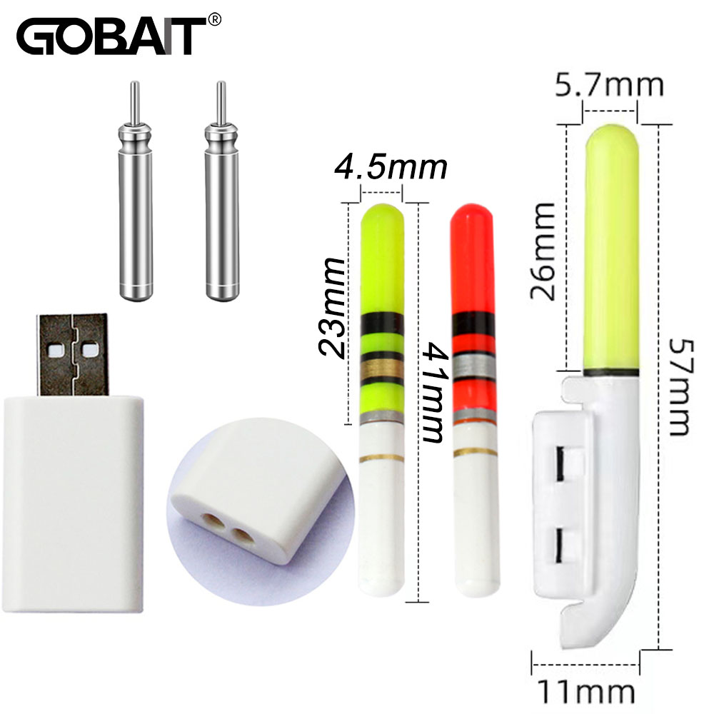 Fishing Bobber Float - CR322 3.6V Lithium Battery USB Charge