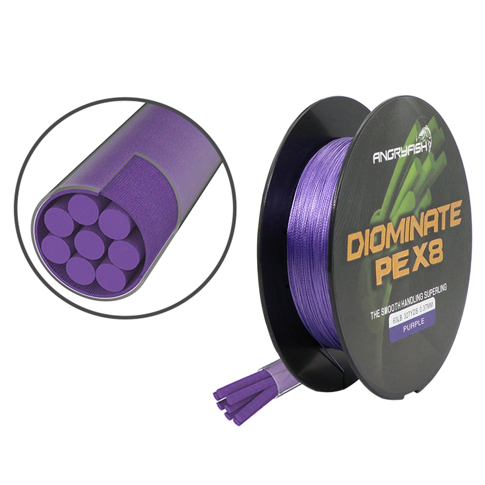 Fishing Equipment Bundle - Angryfish Diominate PE X8 300M/500M Braided