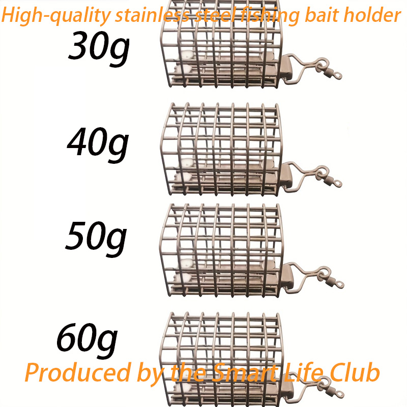 Fishing Equipment Bait - New Fishing Bait Cage, 30G/40G/50G/60G Square