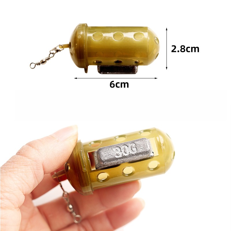 Fishing Equipment Bait - 6PCS Carp Fishing Method Feeders Set