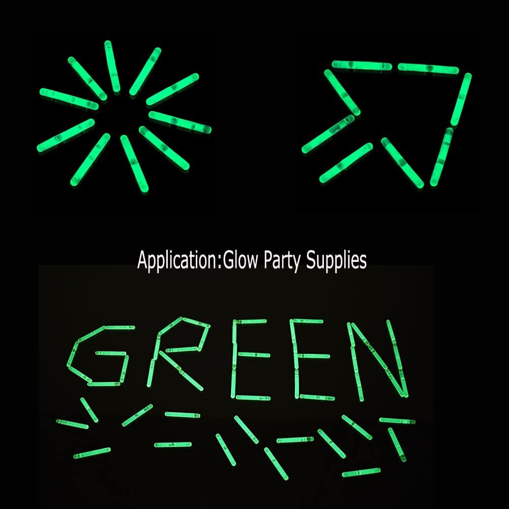 100Pcs Small Green Glow Sticks - Fishing Bobber Float review and price