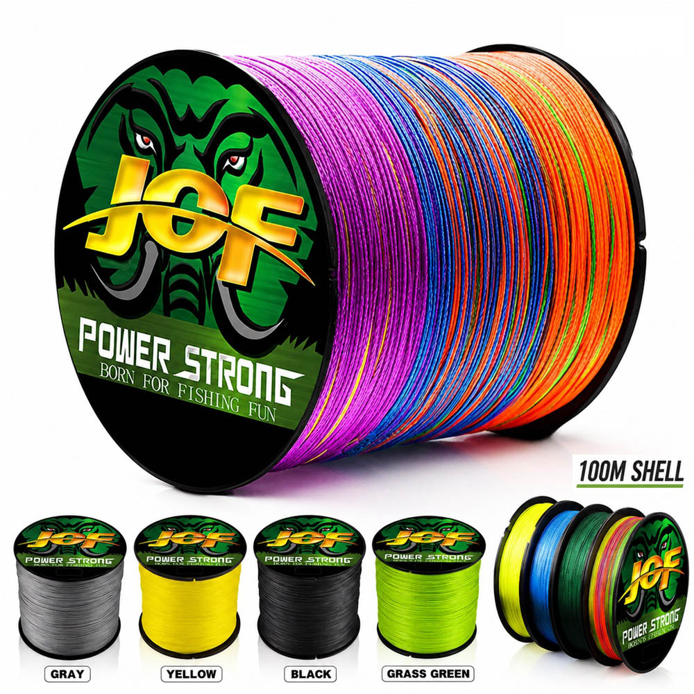 JOF 4X Braided PE Fishing Line - Fishing Equipment Bundle review and price