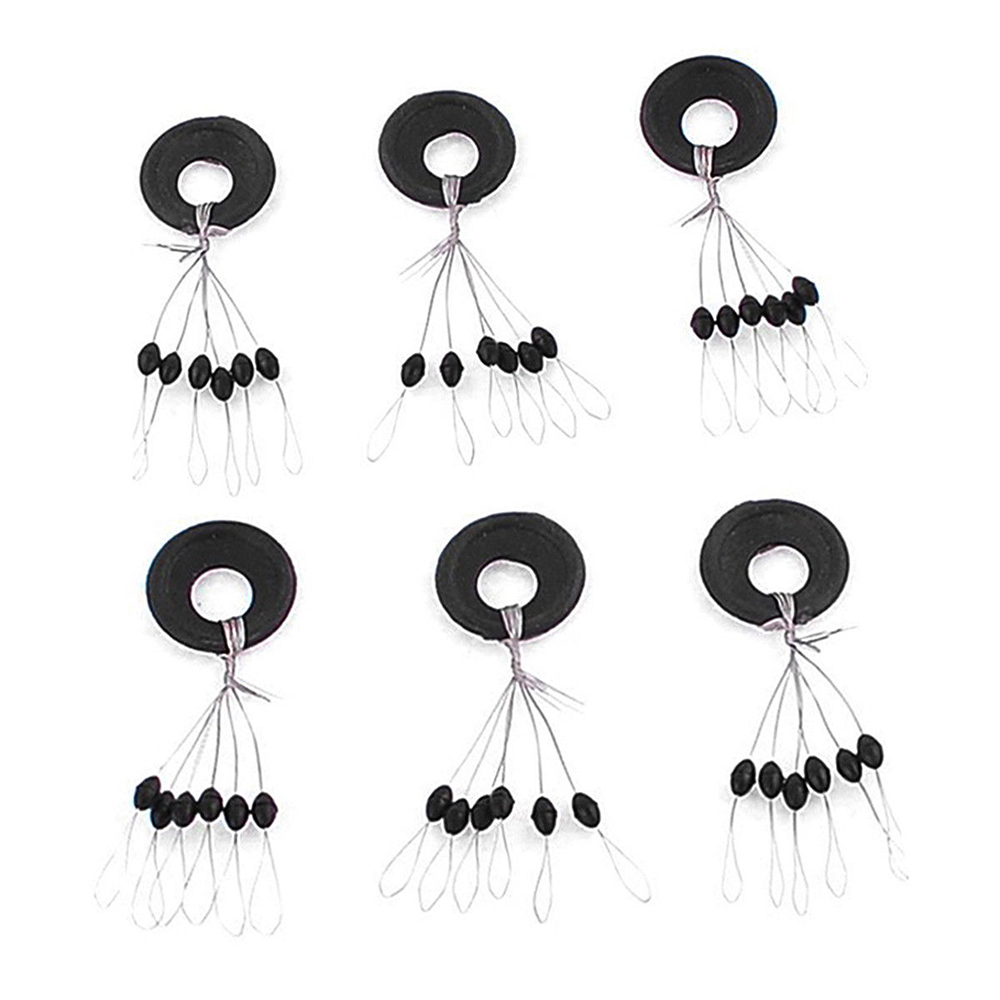 PRO BEROS 60Pcs 10Set Black Ru - Fishing Bobber Float review and price