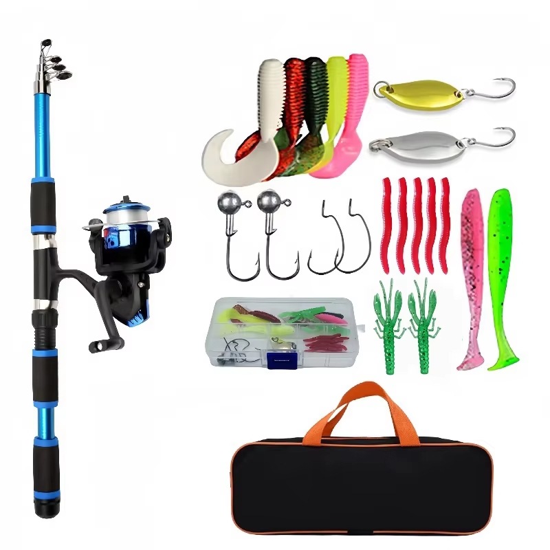 Fishing rod full set, fishing  - Fishing Equipment Bait review and price