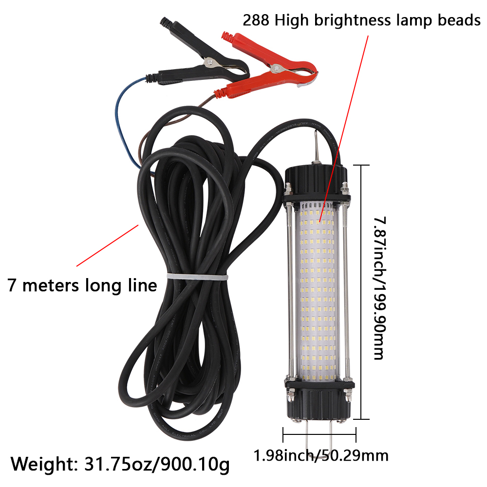 12V 120W Green White Night Spe - Fishing Equipment Bait review and price