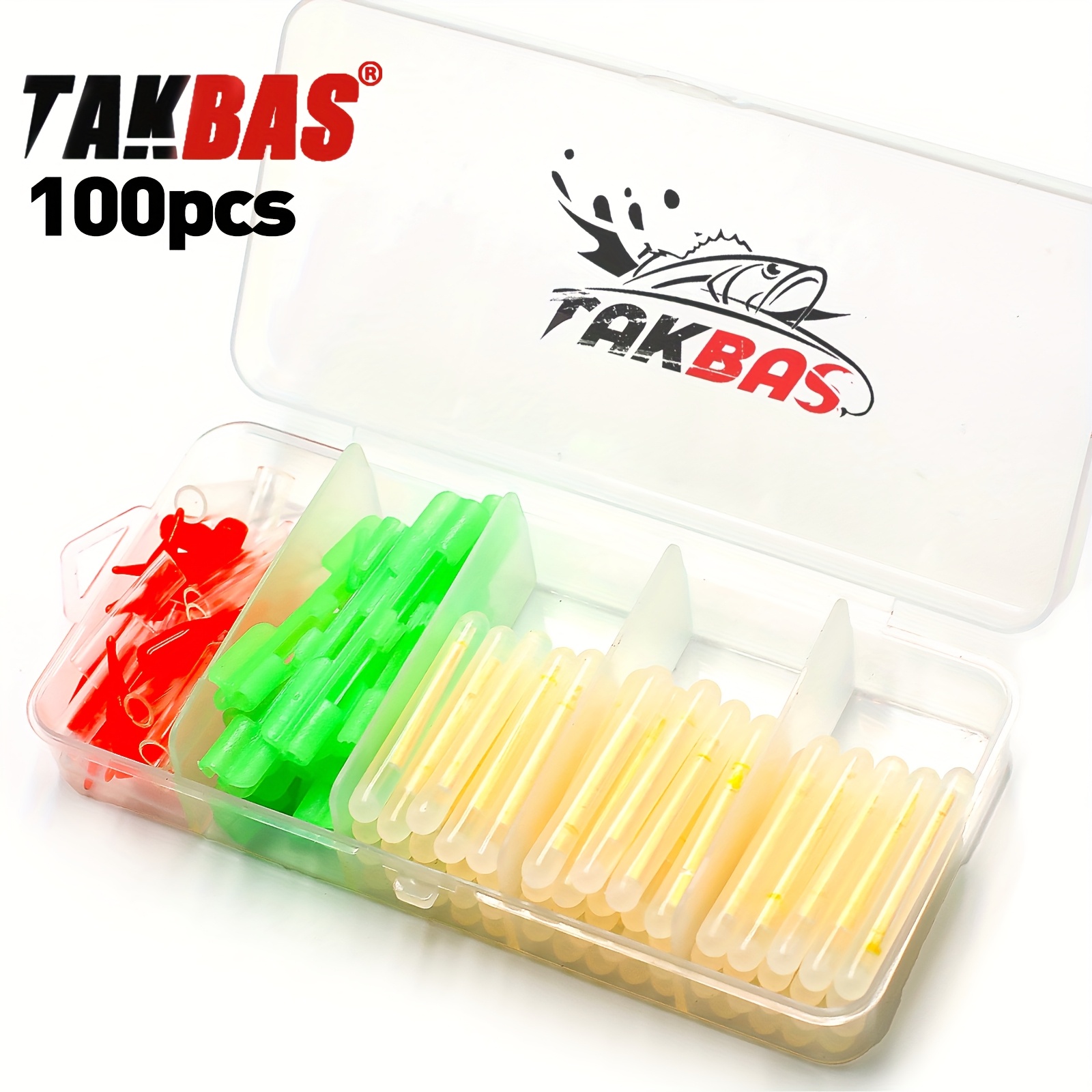 100PCS Fishing Glow Sticks Set - Fishing Bobber Float review and price