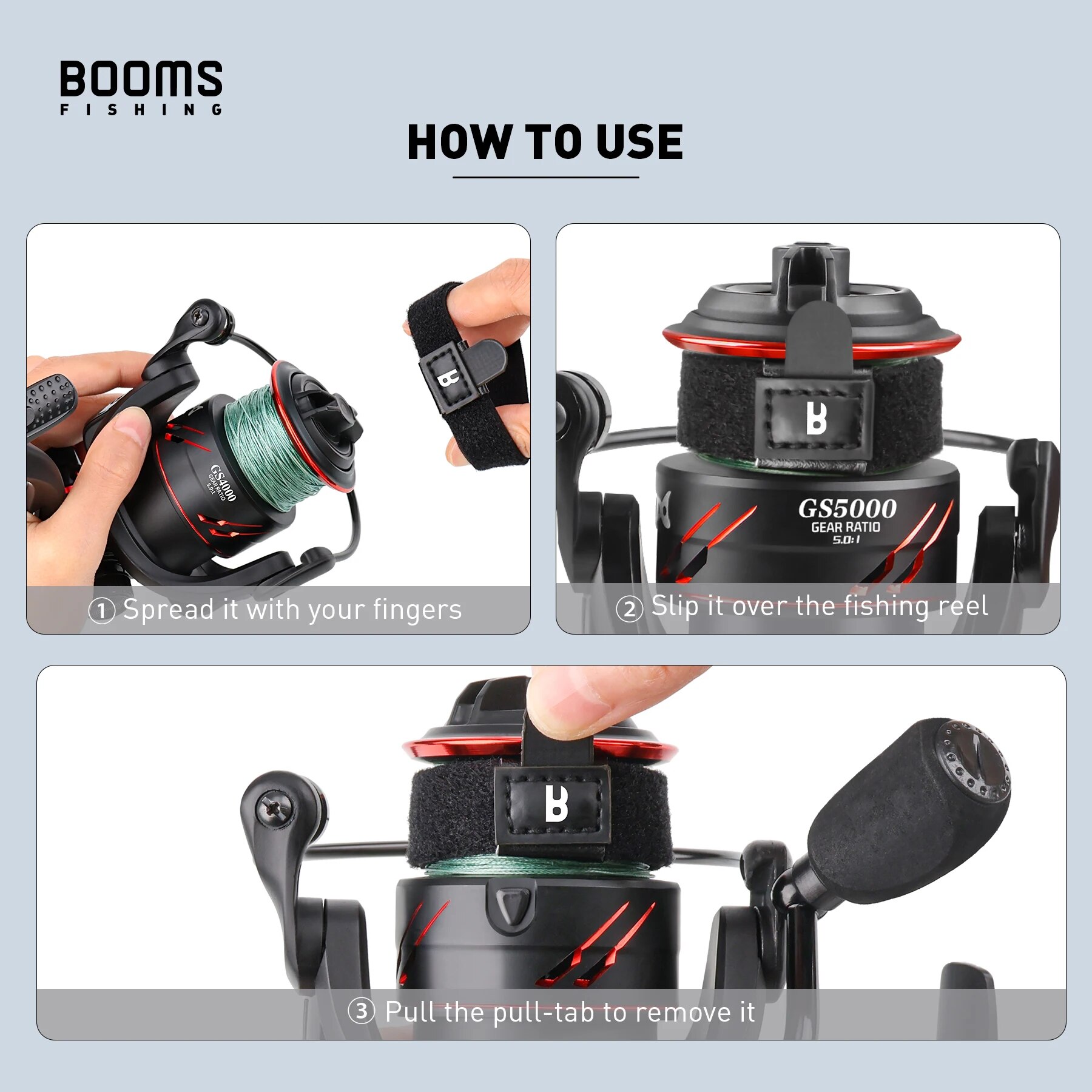 Booms Fishing SB1 4Pcs Spinnin - Spinning Reel review and price