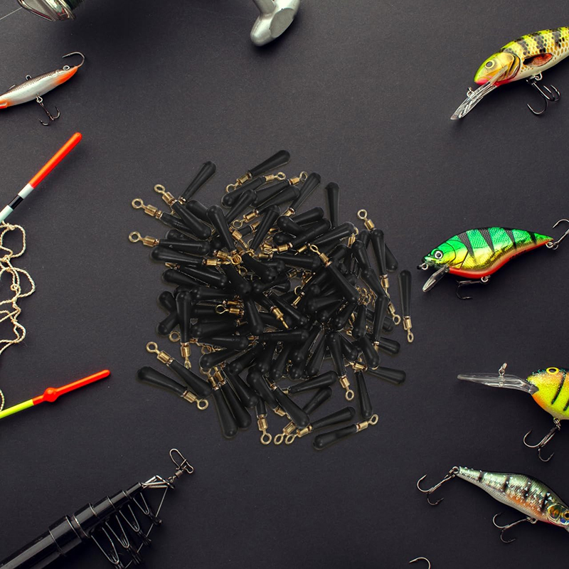 Rotatable Metal Swivel Rubber  - Fishing Bobber Float review and price